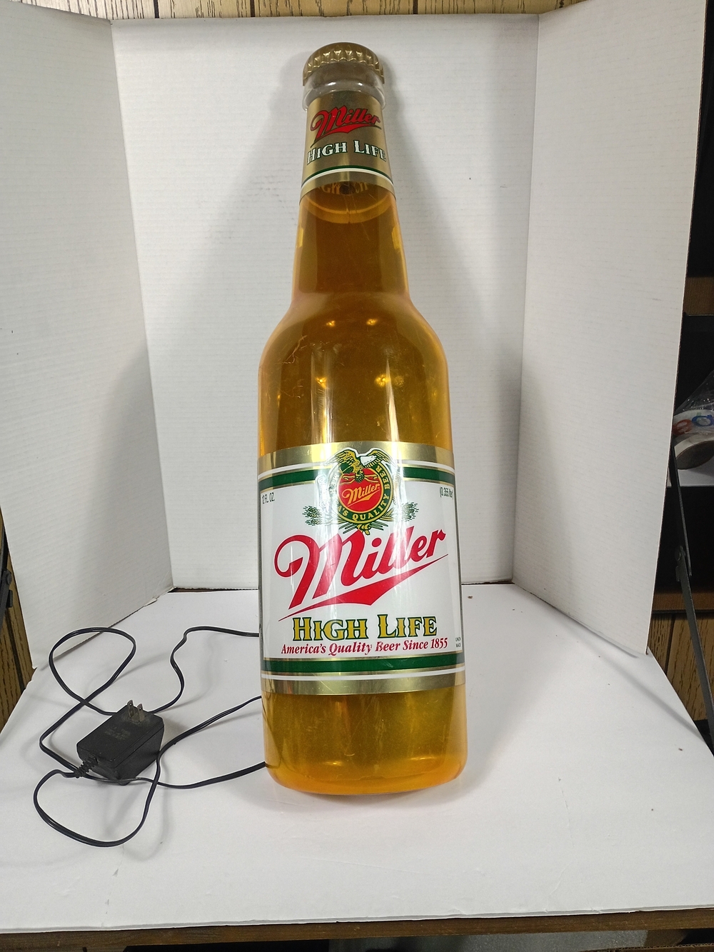 Miller High Life Amber Bottle Accent Lamp - Miller High Life